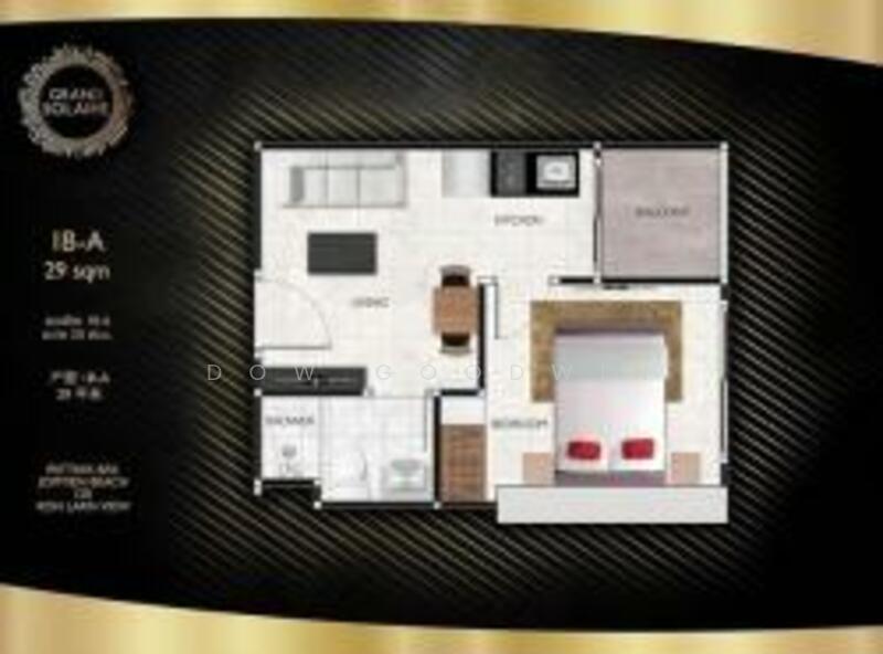 Grand Solaire Pattaya, Chon Buri (Pattaya), Bang Lamung, Bang Lamung (Pattaya), Chon Buri (Pattaya), Studio, 29 sqm, Condo For Sale, by Dow Goodwin, 500142044 - DDproperty.com