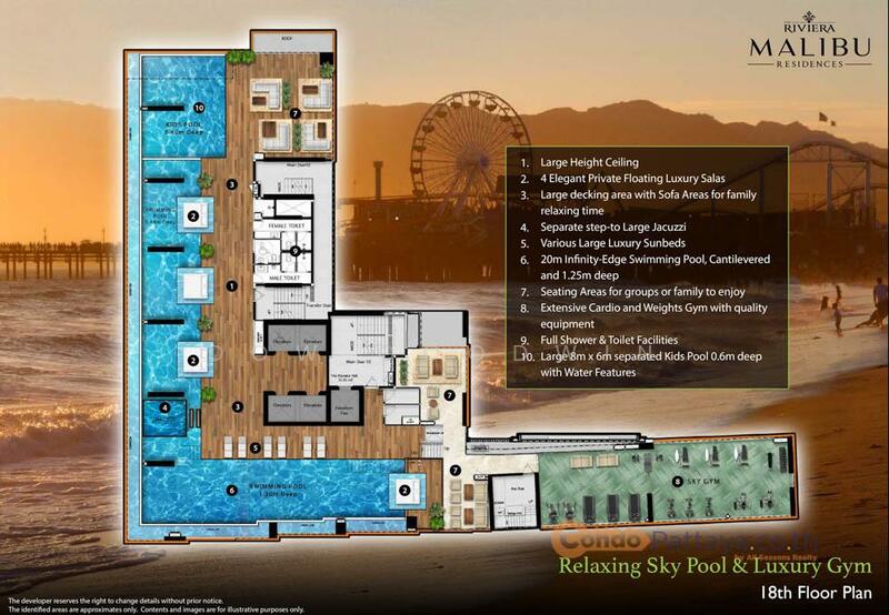 The Riviera Malibu, Chon Buri (Pattaya), Phra Tam Nak 5, Nong Pru, Bang Lamung (Pattaya), Chon Buri (Pattaya), 1 Bedroom, 37 sqm, Condo For Sale, by Dow Goodwin, 500142102 - DDproperty.com