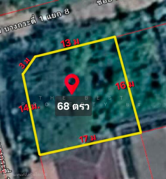 ที่ดินบางขุนเทียน กรุงเทพมหานคร, กรุงเทพ, แสมดำ, บางขุนเทียน, กรุงเทพ, 272 ตร.ม., ที่ดิน ขาย, โดย The Best Property ยะ, 500142414 - DDproperty.com