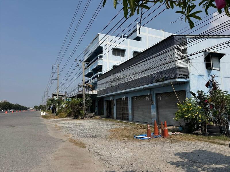 ให้เช่า - ให้เช่าโกดังเก็บสินค้า 800 ตรม. ทำเลดีติดถนนสุขุมวิท บางพระ ศรีราชา, ชลบุรี