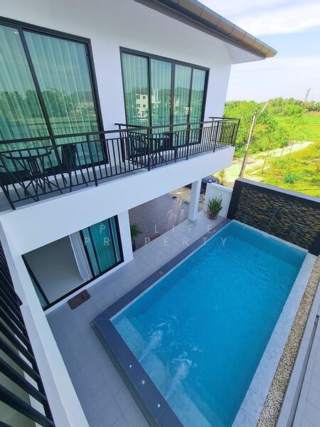 12R0552 Pool villa for rent 3 bedroom 4 bathroom 240,000/month at thalang have fully furnished, Phuket, Thep Krasattri, Thalang, Phuket, 3 Bedrooms, 200 sqm, Villa For Rent, by PK LIFE Property, 500143040 - DDproperty.com