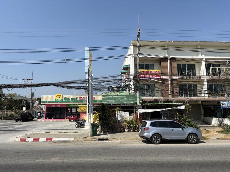 For Sale - อาคารพาณิชย์ ห้องริม 49 ตร.ว. ติด CJ More กม.5 สัตหีบ เยื้องสนามกีฬากองทัพเรือ, Chon Buri (Pattaya)