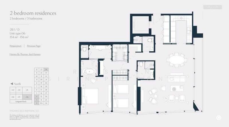 Scope Langsuan, Bangkok, Soi Lang Suan, Lumphini, Pathum Wan, Bangkok, 2 Bedrooms, 155 sqm, Condo For Rent, by Ratsarin Sirinipaspong, 500143837 - DDproperty.com