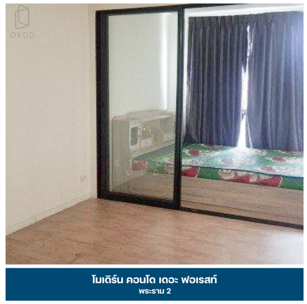 Modern Condo The Forest, Bangkok, 101 Bang Khun Thian Road, Samae Dam, Bang Khun Thian, Bangkok, 1 Bedroom, 26 sqm, Condo For Sale, by OKDD STUDIO Co., Ltd., 500143996 - DDproperty.com