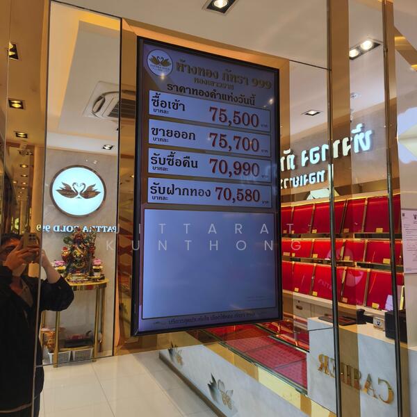 ห้างทองภัทรา 999 ทองเยาวราช, กรุงเทพ, ออเงิน, สายไหม, กรุงเทพ, 240 ตร.ม., กิจการ ขาย, โดย Jittarat Kunthong, 500144059 - DDproperty.com