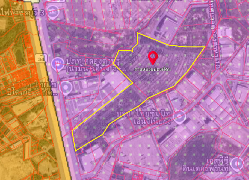 Land for Rent 51-3-57 Rai, on Sukhumvit Road, adjacent to the entrance of Thong Grow Industrial Esta, Chon Buri (Pattaya), Khlong Tamru, Muang Chon Buri, Chon Buri (Pattaya), , 83,028 sqm, Land For Rent, by อนันต์ อัมรินทร์, 500144223 - DDproperty.com