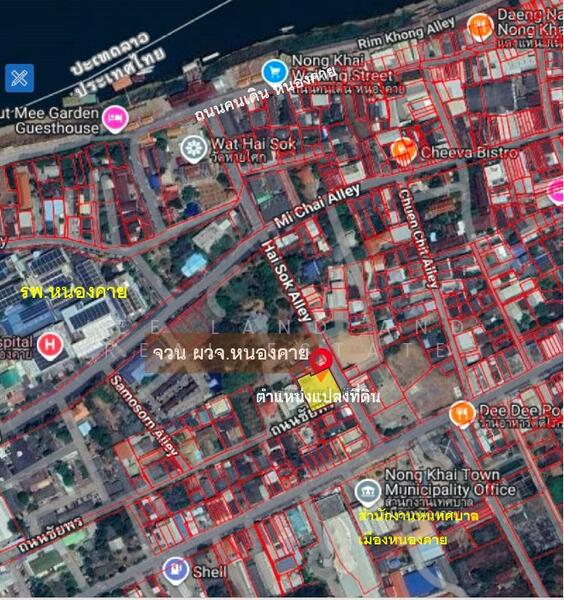 ขายที่ดิน ย่านใจกลางเมืองหนองคาย, หนองคาย, ในเมือง, เมืองหนองคาย, หนองคาย, 1,364 ตร.ม., ที่ดิน ขาย, โดย Lee Land and Real Estate, 500144324 - DDproperty.com