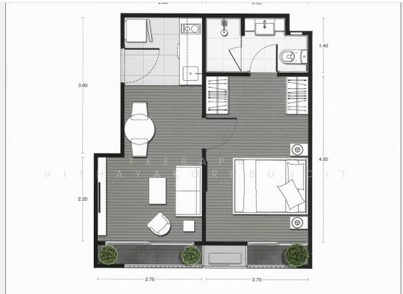 Noble Around Ari : โนเบิล อราวน์ อารีย์, กรุงเทพ, 312 พหลโยธิน, สามเสนใน, พญาไท, กรุงเทพ, 35 ตร.ม., คอนโด ให้เช่า, โดย Teerapat Vithayakornbundit, 500144387 - DDproperty.com