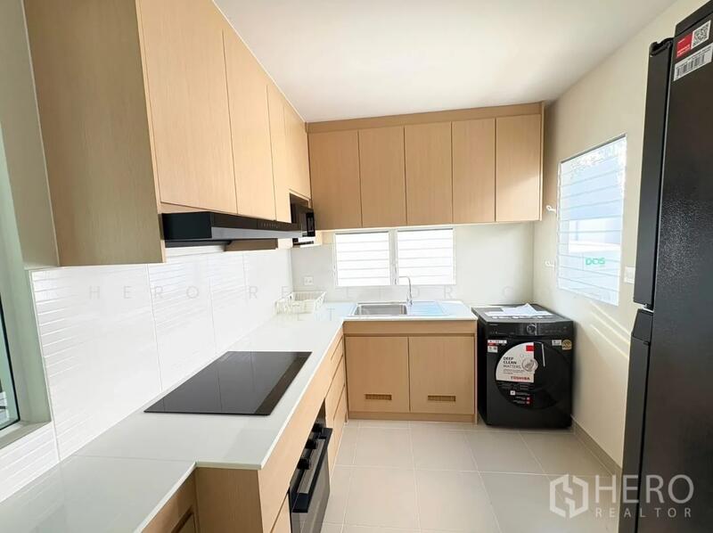 For Rent 4-Bed Detached House, Bang Phli, Samut Prakan – near Mega Bangna hre00219, Samut Prakan, Bang Kaeo, Bang Plee, Samut Prakan, 4 Bedrooms, 160 sqm, Single Detached House For Rent, by Hero Realtor Co., Ltd., 500144549 - DDproperty.com
