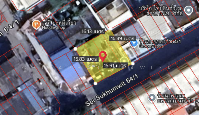 ที่ดินสุขุมวิท 64/1 ติดถนนสุขุมวิทเพียง 300 เมตร, กรุงเทพ, บางจาก, พระโขนง, กรุงเทพ, 256 ตร.ม., ที่ดิน ขาย, โดย Chidaphar Beawlek, 500144729 - DDproperty.com