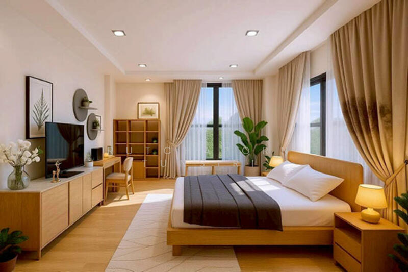 บ้านสวยในโครงการ ให้เช่า – ใกล้กาดฝรั่ง เพียง 5 นาที ค่าเช่า 49,000 บาท / เดือน รหัสทรัพย์ : No.14H1, Chiang Mai, Ban Waen, Hang Dong, Chiang Mai, 4 Bedrooms, 150 sqm, Single Detached House For Rent, by Rutchaporn Tunsiri, 500144907 - DDproperty.com