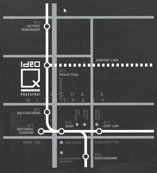 IDEO Q Phayathai, Bangkok, 138 Phayathai Road, Thung Phaya Thai, Ratchathewi, Bangkok, 1 Bedroom, 36 sqm, Condo For Rent, by Achaya Nithipanyawong, 500144957 - DDproperty.com