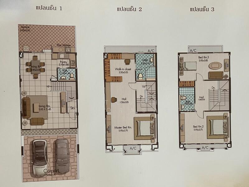 Urban Sathorn, Bangkok, Ratchaphruek Road, Bang Chak, Phasi Charoen, Bangkok, 3 Bedrooms, 255 sqm, Townhouse For Rent, by Intouch Abhinorasaeth, 500145283 - DDproperty.com