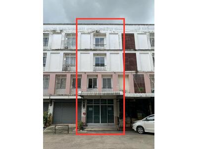 ขาย - ขายตึกแถว 4 ชั้น 1 คูหา เนื้อที่ 16.6 ตร.ว. ตรงข้ามตลาดมาลี พุทธมณฑล สาย 4, นครปฐม