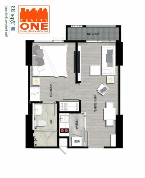 The Niche Pride Thonglor-Phetchaburi, Bangkok, New Petchaburi Road, Bang Kapi, Huai Khwang, Bangkok, 1 Bedroom, 35 sqm, Condo For Sale, by ธัชเวท จิระติวานนท์, 500146336 - DDproperty.com