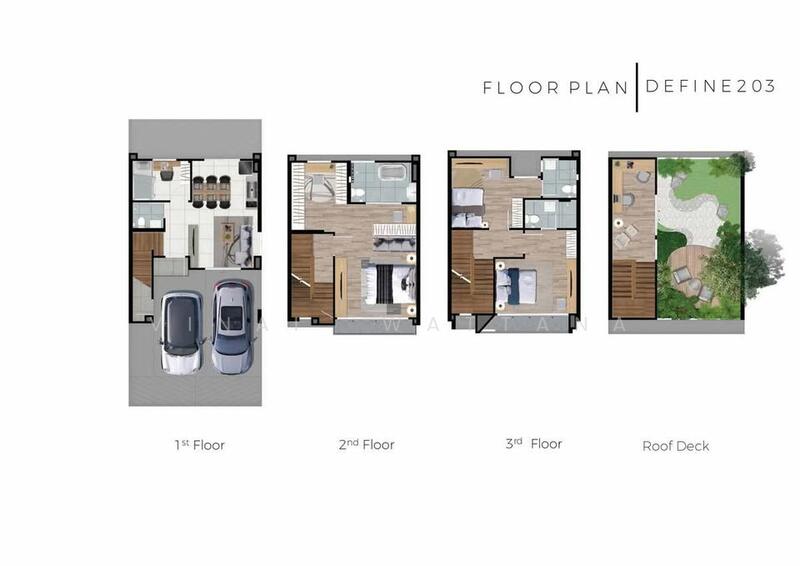 Nirvana DEFINE Krungthep Kreetha, Bangkok, Srinakarin-Romklao Road, Hua Mak, Bang Kapi, Bangkok, 3 Bedrooms, 203 sqm, Townhouse For Rent, by Vinai  Wattana, 500146745 - DDproperty.com