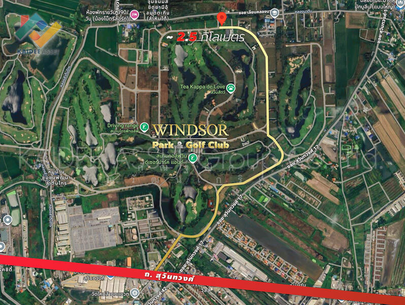 Windsor Park and Golf Club, Bangkok, สุวินทวงศ์, Khok Faed, Nong Chok, Bangkok, , 872 sqm, Land For Sale, by Kannisa Thanwatthanakrirkul, 500147395 - DDproperty.com