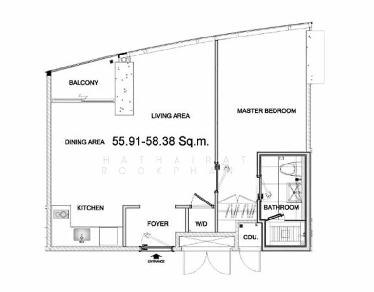 Magnolias Ratchadamri Boulevard, Bangkok, Ratchadamri Road, Lumphini, Pathum Wan, Bangkok, 1 Bedroom, 49 sqm, Condo For Sale, by Hathairat  Rookphan  , 500147643 - DDproperty.com