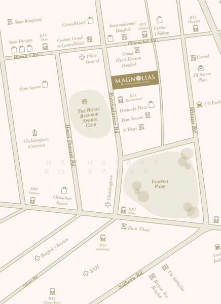 Magnolias Ratchadamri Boulevard, Bangkok, Ratchadamri Road, Lumphini, Pathum Wan, Bangkok, 1 Bedroom, 49 sqm, Condo For Sale, by Hathairat  Rookphan  , 500147643 - DDproperty.com