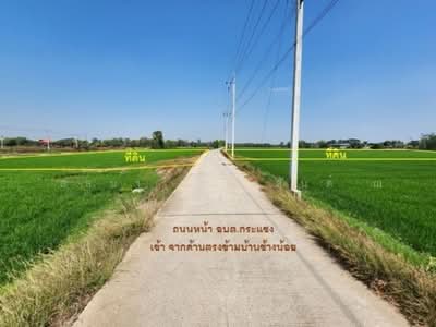 ขาย - ขาย ที่ดิน 9-3-04 ไร่ ติดถนนคอนกรีต ใกล้ อบต.กระแชง อ.บางไทร, พระนครศรีอยุธยา