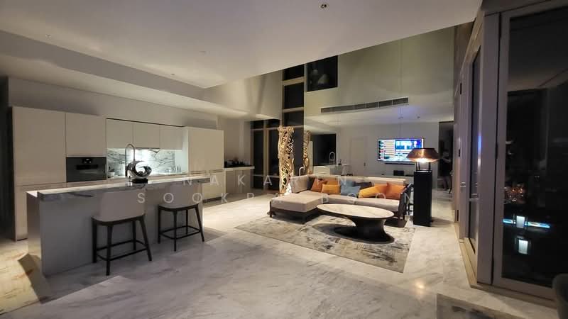 Four Seasons Private Residences, Bangkok, 300 Charoen Krung Road, Yan Nawa, Sathon, Bangkok, 3 Bedrooms, 240 sqm, Condo For Rent, by Nakarin  Sookpaiboon, 500147779 - DDproperty.com