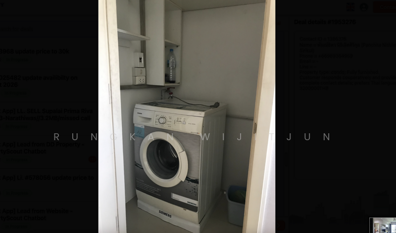 Supalai Premier Ratchada-Narathiwas-Sathorn, Bangkok, 26 Ratchadaphisek, Chong Nonsi, Yan Nawa, Bangkok, 1 Bedroom, 52 sqm, Condo For Sale, by Rungkan Wijitjun, 500148186 - DDproperty.com