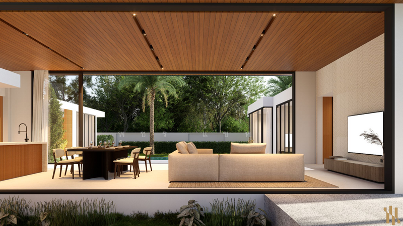 SL Forestière Luxury Villa, Phangnga, Khok Kloi, Takua Thung, Phangnga, 3 Bedrooms, 347 sqm, Villa For Sale, by Phachara Saelee, 500148490 - Living room - DDproperty.com