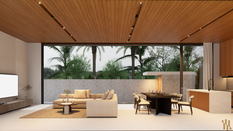 เอสแอล ฟอเรสเทียร์ ลักชูรี่ วิลล่า, พังงา, โคกกลอย, ตะกั่วทุ่ง, พังงา, 347 ตร.ม., วิลล่า ขาย, โดย พชร แซ่หลี, 500148490 - Living room - DDproperty.com