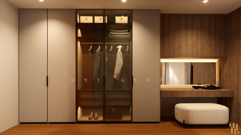 เอสแอล ฟอเรสเทียร์ ลักชูรี่ วิลล่า, พังงา, โคกกลอย, ตะกั่วทุ่ง, พังงา, 347 ตร.ม., วิลล่า ขาย, โดย พชร แซ่หลี, 500148490 - Walk-in closet master bed room - DDproperty.com