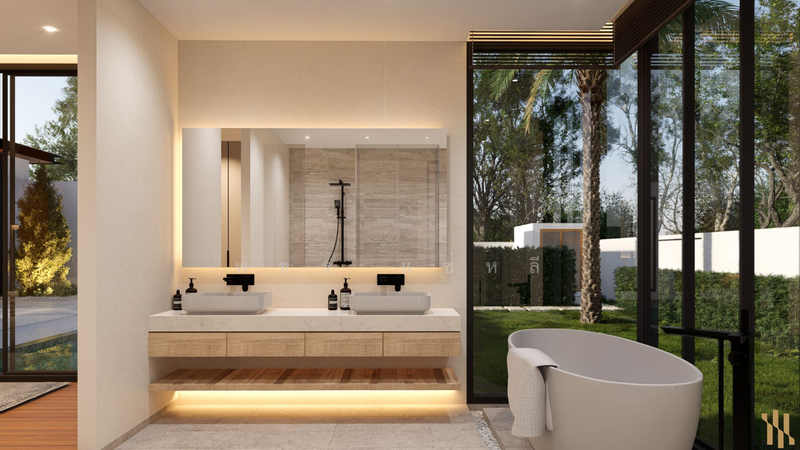 SL Forestière Luxury Villa, Phangnga, Khok Kloi, Takua Thung, Phangnga, 3 Bedrooms, 347 sqm, Villa For Sale, by Phachara Saelee, 500148490 - Master bathroom - DDproperty.com