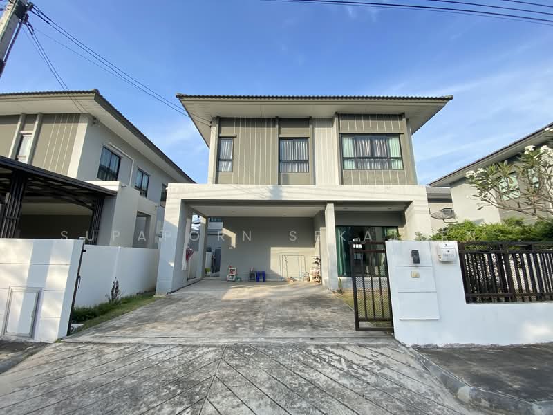 Sammakorn Chaiyapruek-Wongwaen 2, Nonthaburi, Lam Pho Rroad, Lam Pho, Bang Bua Thong, Nonthaburi, 3 Bedrooms, 138 sqm, Single Detached House For Rent, by Supaporn Sekajarn, 500148555 - DDproperty.com