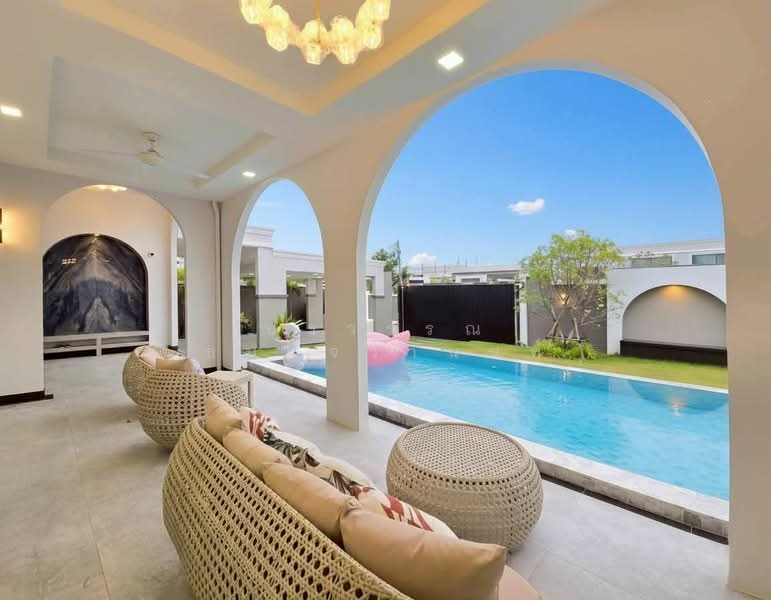 บ้านพลูวิลล่าสร้างใหม่ พัทยา-สยามคันทรีคลับ หลังใหญ่พื้นที่เยอะ, Chon Buri (Pattaya), Nong Pru, Bang Lamung (Pattaya), Chon Buri (Pattaya), 4 Bedrooms, 308 sqm, Single Detached House For Sale, by ปรวรรณ ธนกิจวานนท์, 500148687 - DDproperty.com