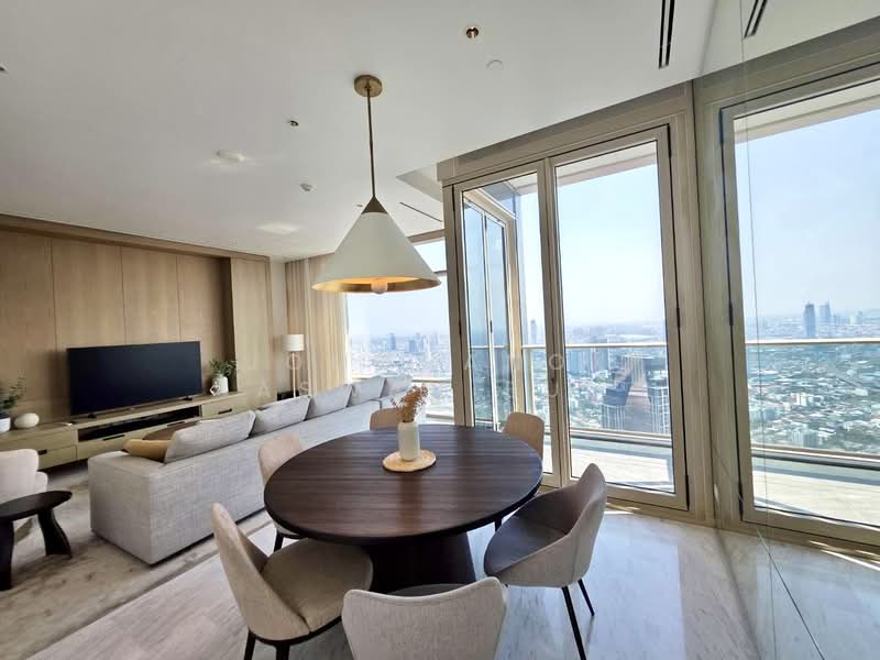 Four Seasons Private Residences, Bangkok, 300 Charoen Krung Road, Yan Nawa, Sathon, Bangkok, 2 Bedrooms, 123 sqm, Condo For Rent, by Jomchanok Aswavibul, 500148697 - DDproperty.com