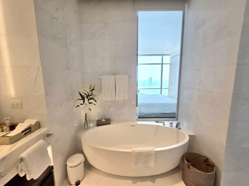 Four Seasons Private Residences, Bangkok, 300 Charoen Krung Road, Yan Nawa, Sathon, Bangkok, 2 Bedrooms, 123 sqm, Condo For Rent, by Jomchanok Aswavibul, 500148697 - DDproperty.com
