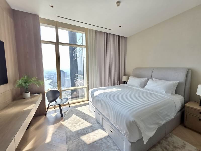 Four Seasons Private Residences, Bangkok, 300 Charoen Krung Road, Yan Nawa, Sathon, Bangkok, 2 Bedrooms, 123 sqm, Condo For Rent, by Jomchanok Aswavibul, 500148697 - DDproperty.com