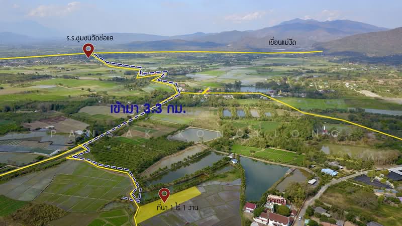 แม่แตง, Chiang Mai, Mae Ho Phra, Mae Taeng, Chiang Mai, , 2,000 sqm, Land For Sale, by Pansak Kongklong, 500148799 - DDproperty.com