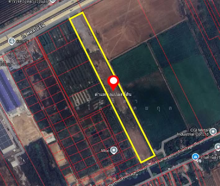 ขายที่เปล่า แปลงใหญ่ ริมถนนพหลโยธิน วังน้อย อยุธยา, พระนครศรีอยุธยา, พหลโยธิน, สนับทึบ, วังน้อย, พระนครศรีอยุธยา, 39,072 ตร.ม., ที่ดิน ขาย, โดย ปริญธิดา สวัสดิโสภาคยกุล, 500149018 - DDproperty.com