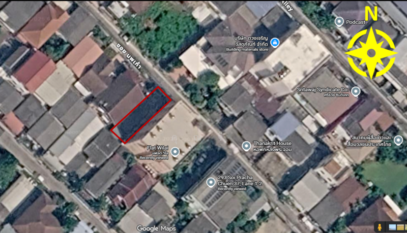 ราคานี้หลุดมาแปลงเดียว! ขายที่ดินเปล่า ในซอย ประชาชื่น 37 แยก1-2 เหมาะอยู่อาศัย หรือทำบ้าน, Bangkok, Wong Sawang, Bang Sue, Bangkok, , 148 sqm, Land For Sale, by คุณจี, 500150123 - DDproperty.com