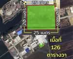 ที่ดินเปล่า 126 ตารางวา ไทรน้อย นนทบุรี, นนทบุรี