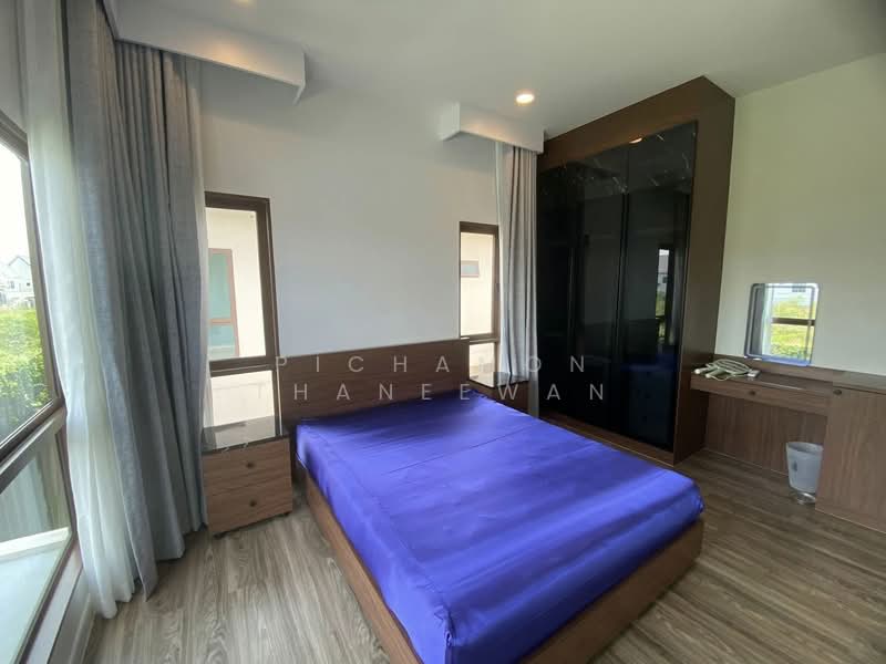 Burasiri Krungthep Kreetha, Bangkok, 95 Soi Pracha Ruam Chai, Hua Mak, Bang Kapi, Bangkok, 4 Bedrooms, 238 sqm, Single Detached House For Rent, by Pichamon Thaneewan, 500150297 - DDproperty.com