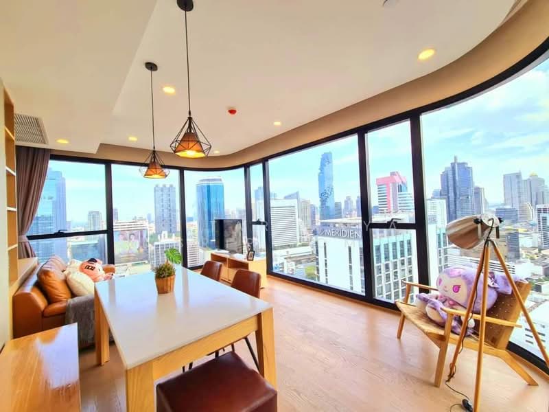 ASHTON Chula-Silom, Bangkok, Rama 4 Road, Si Phraya, Bang Rak, Bangkok, 2 Bedrooms, 58 sqm, Condo For Rent, by Pattarasaya Sripirom, 500150914 - DDproperty.com