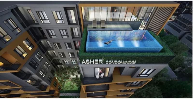 ASHER Ratchada-Huai Khwang, Bangkok, 343 Sutthisan Winitchai Road, Samsen Nok, Huai Khwang, Bangkok, 1 Bedroom, 28 sqm, Condo For Sale, by One Re., 500151147 - DDproperty.com