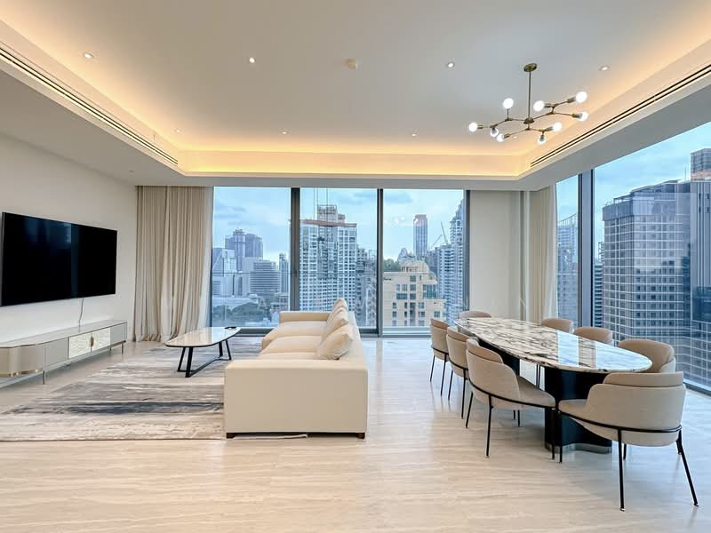 Scope Langsuan, Bangkok, Soi Lang Suan, Lumphini, Pathum Wan, Bangkok, 3 Bedrooms, 241 sqm, Condo For Rent, by MISA KWANNIN, 500151322 - DDproperty.com