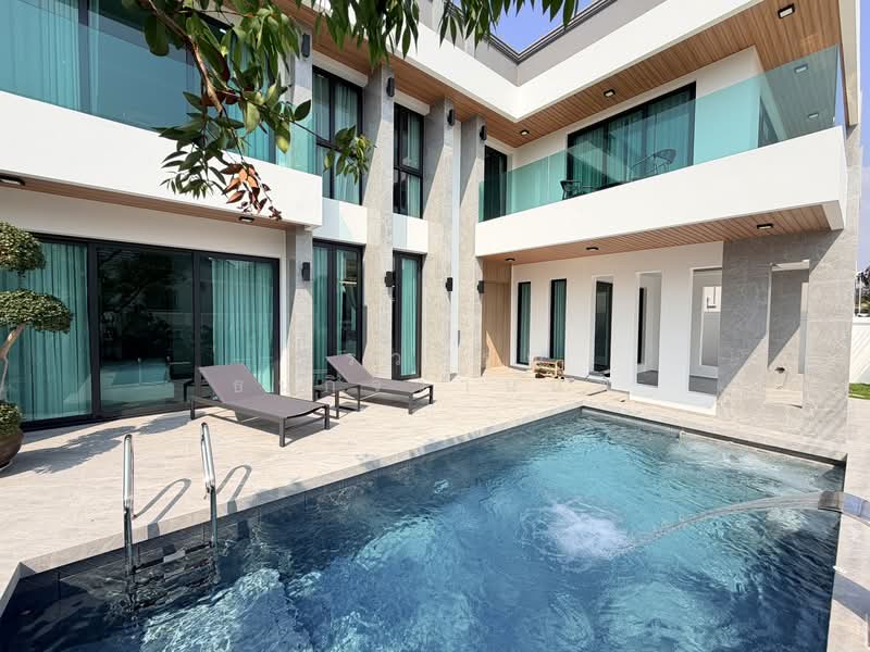 ขาย - บ้านพลูวิลล่า-พัทยา สไตล์โมเดิร์น, ชลบุรี