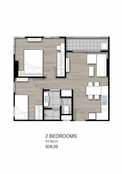 Den Vibhavadi, Bangkok, Vibhavadi Rangsit Frontage Road, Sanam Bin, Don Mueang, Bangkok, 2 Bedrooms, 38 sqm, Condo For Sale, by One Re., 500152018 - DDproperty.com