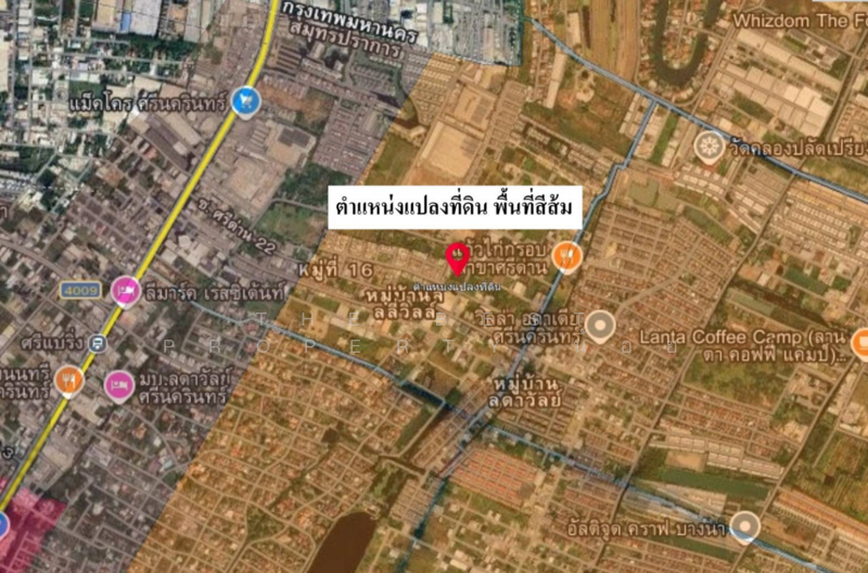 ที่ดินบางพลี สมุทรปราการ, Samut Prakan, Bang Kaeo, Bang Plee, Samut Prakan, , 1,420 sqm, Land For Sale, by The Best Property น้อย, 500152322 - DDproperty.com