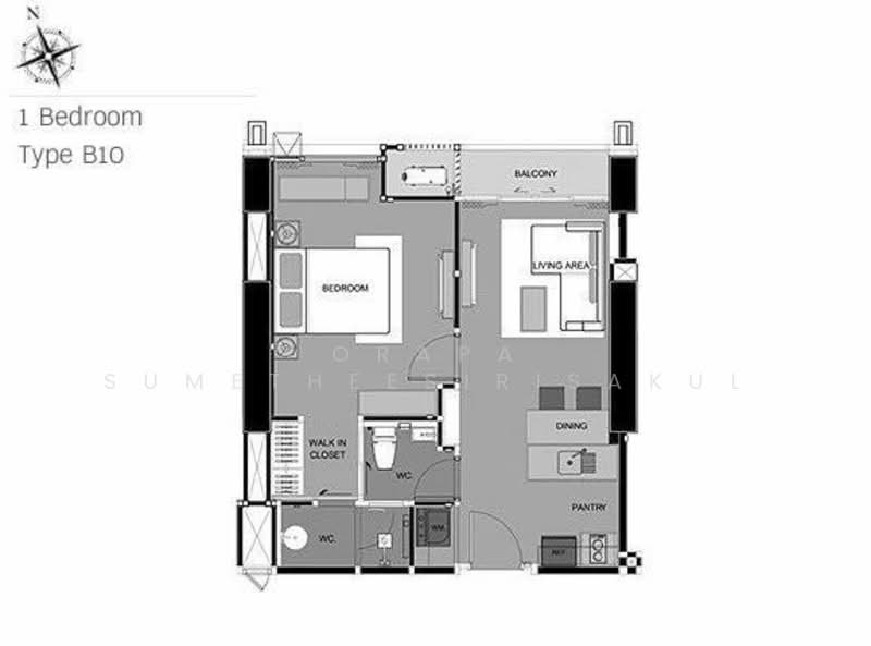 Rhythm Phahol-Ari, Bangkok, 1377 Phaholyothin Road, Samsen Nai, Phaya Thai, Bangkok, 1 Bedroom, 45 sqm, Condo For Sale, by Orapa Sumetheesirisakul, 500152630 - DDproperty.com