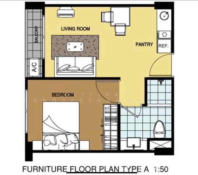 Park Lane Jomtien, Chon Buri (Pattaya), Boonkanjana 6 Alley, Nong Pru, Bang Lamung (Pattaya), Chon Buri (Pattaya), 1 Bedroom, 36 sqm, Condo For Sale, by Kittipat Rangseethammakul, 500152760 - DDproperty.com