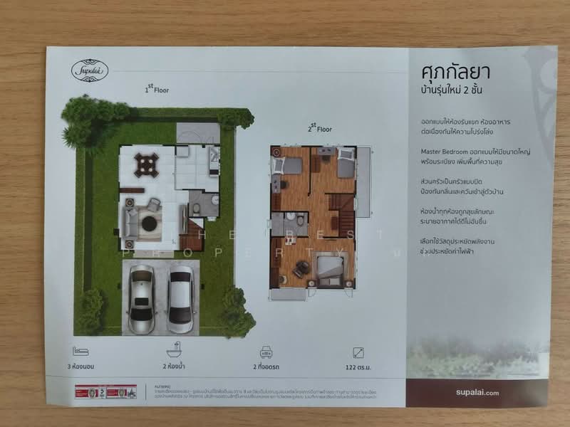 Supalai Ville Ekkachai-Kanchanapisek : ศุภาลัย วิลล์ เอกชัย-กาญจนาภิเษก, สมุทรสาคร, ทางหลวงชนบทสมุทรสาคร 3149, บางน้ำจืด, เมืองสมุทรสาคร, สมุทรสาคร, 120 ตร.ม., บ้านเดี่ยว ขาย, โดย The Best Property นก, 500153051 - DDproperty.com