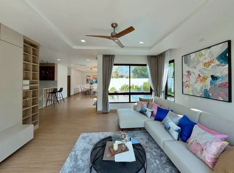 บ้านสวย Pool Villa สร้างใหม่ 5 ห้องนอน โซนหางดง เชียงใหม่ สะดวกสบาย เดินทางเข้าเมืองง่าย ใกล้สนามบิน, เชียงใหม่, เชียงใหม่-หางดง, สันผักหวาน, หางดง, เชียงใหม่, 350 ตร.ม., บ้านเดี่ยว ขาย, โดย หทัยรัตน์ จรัสอุไรสิน, 500153061 - DDproperty.com